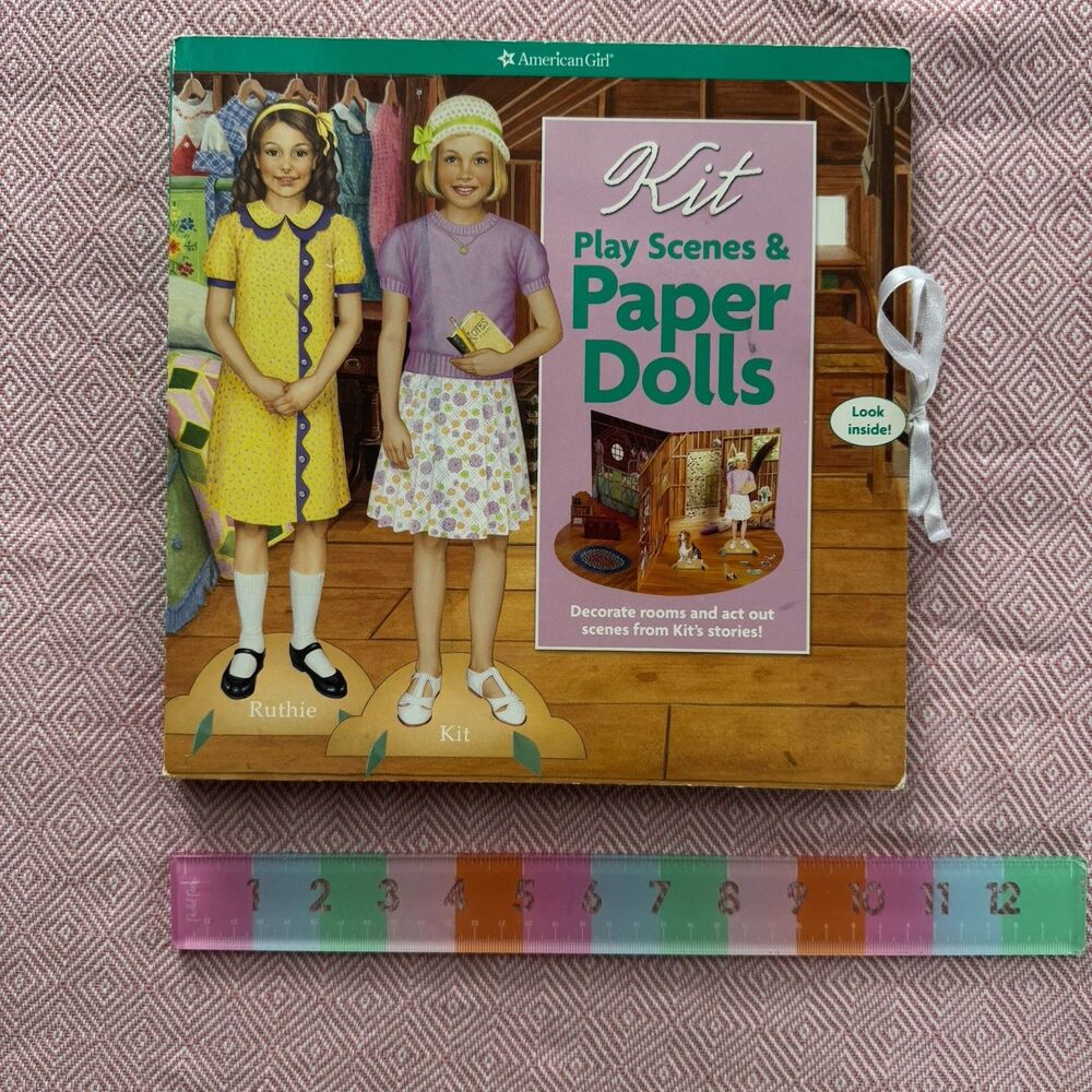 American Girl Kit Play Scenes & Paper Dolls Book